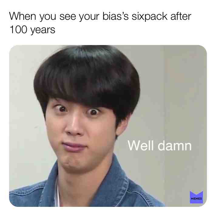 Meme shared by @suga
