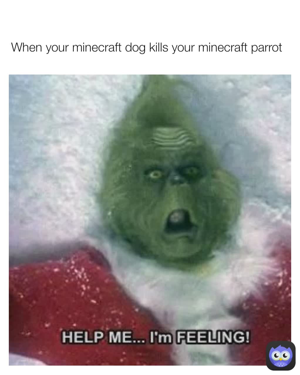 When your minecraft dog kills your minecraft parrot