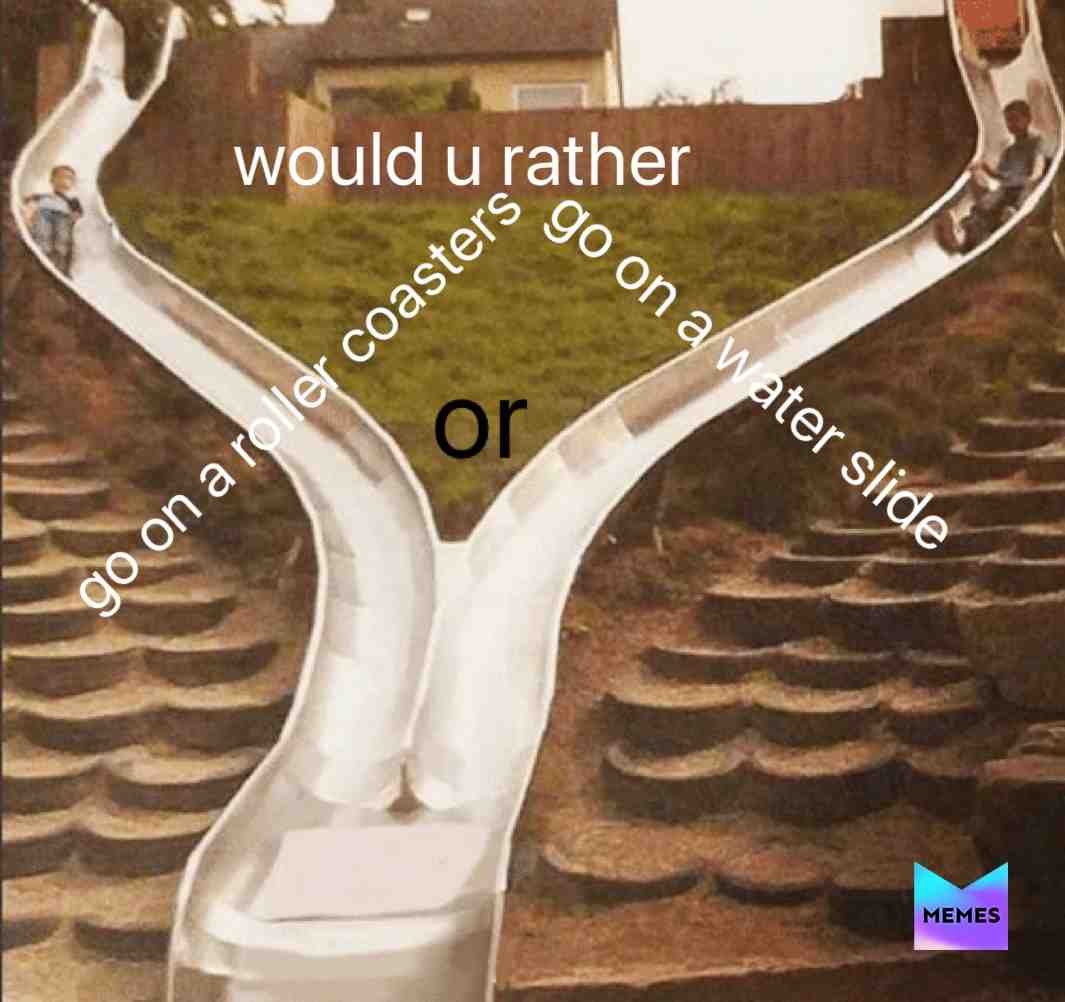#wouldurather