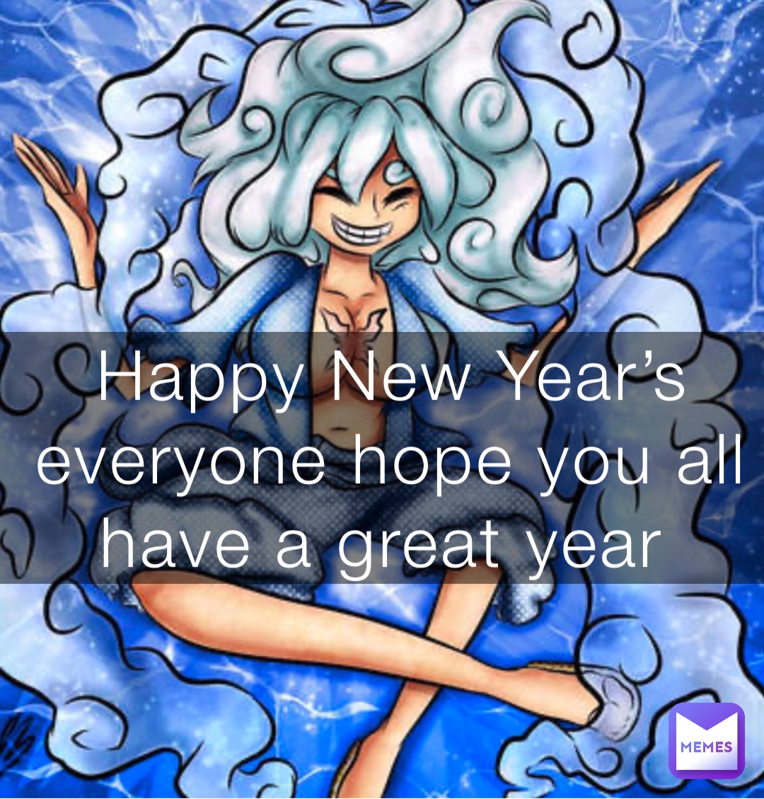 Happy New Year’s everyone hope you all have a great year