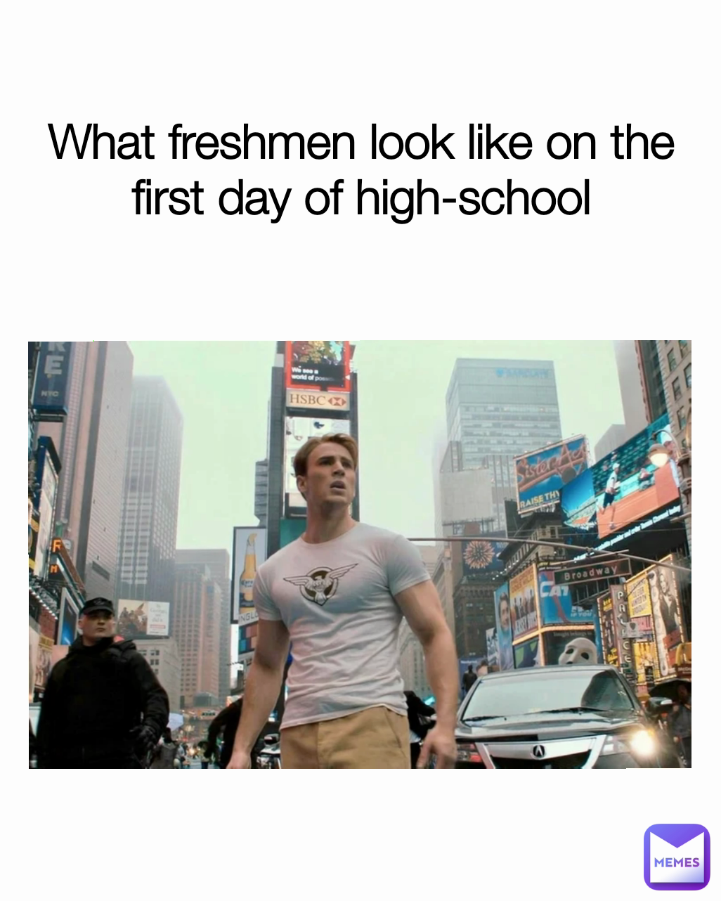 first day of high school freshman