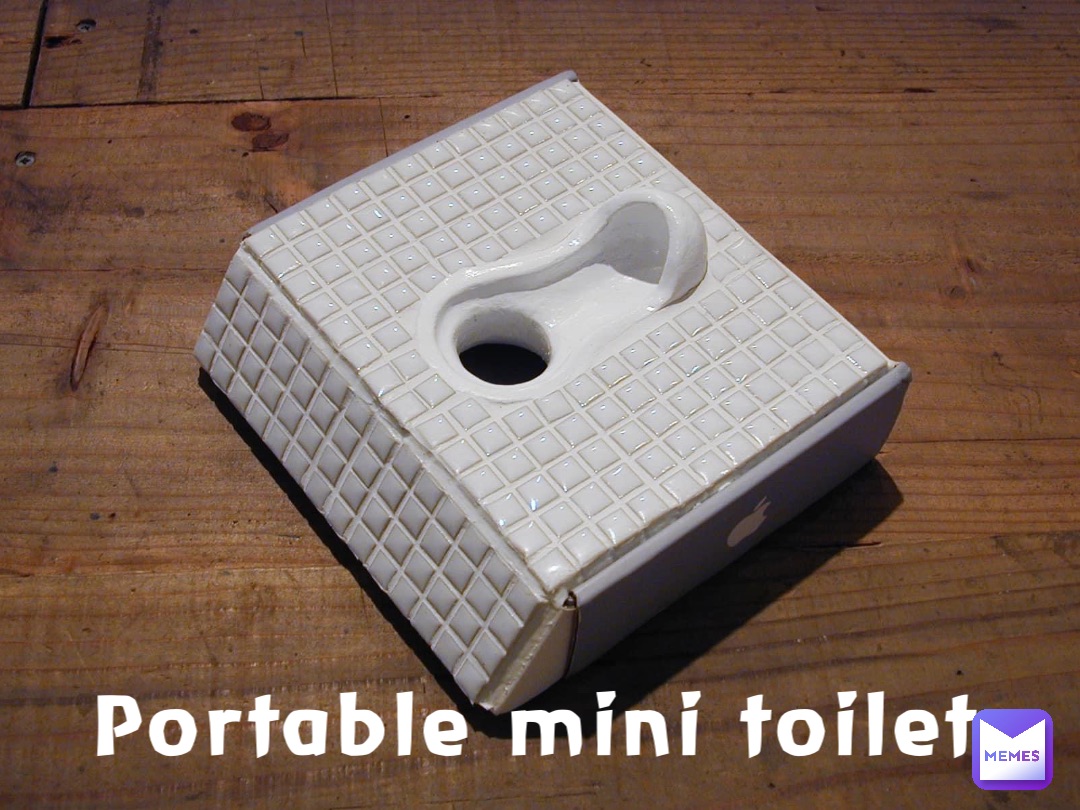 Portable mini toilet