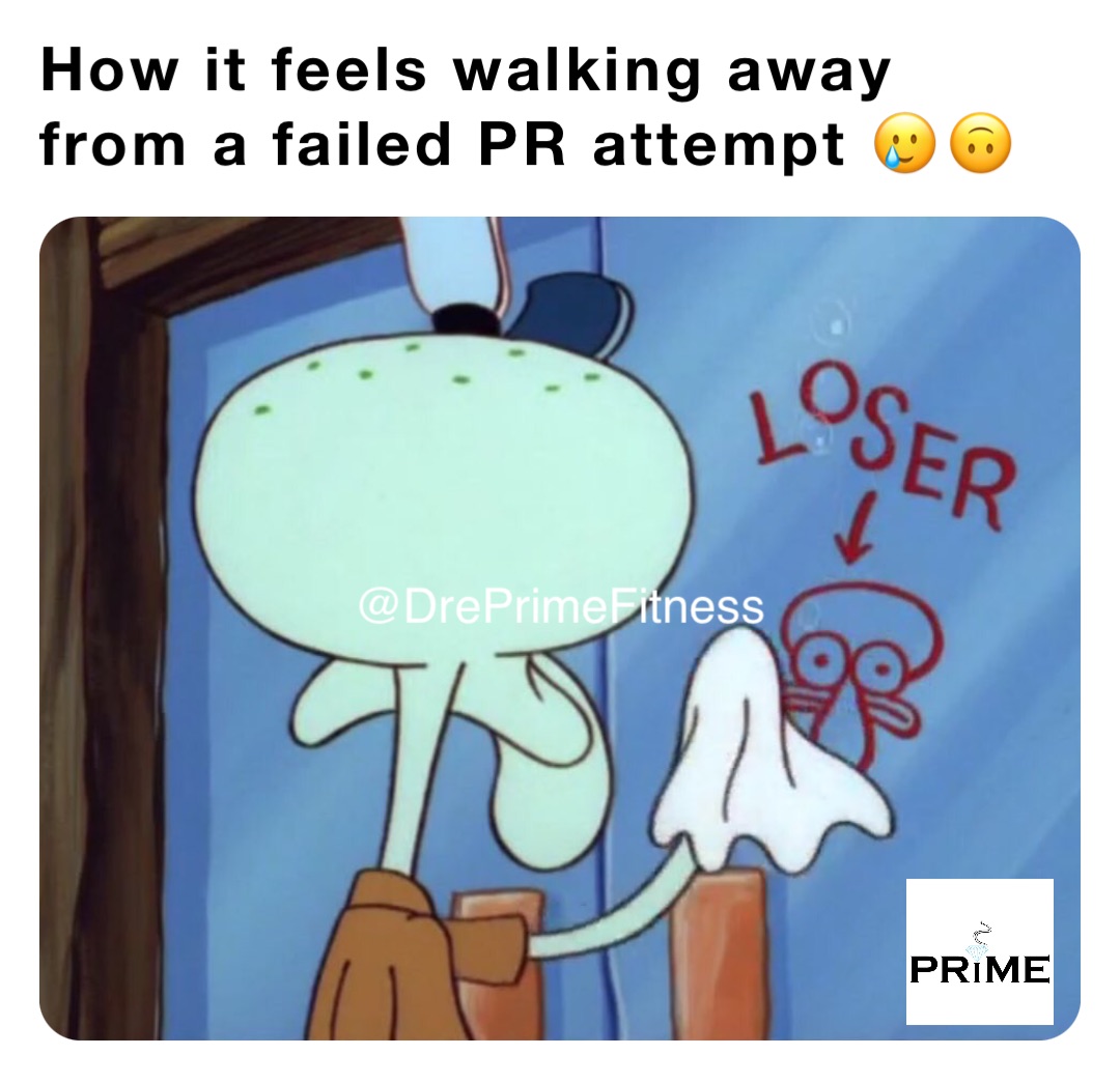 How it feels walking away from a failed PR attempt 🥲🙃