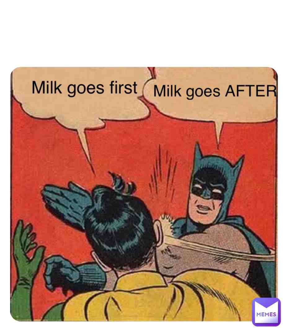 Cereal milk debate