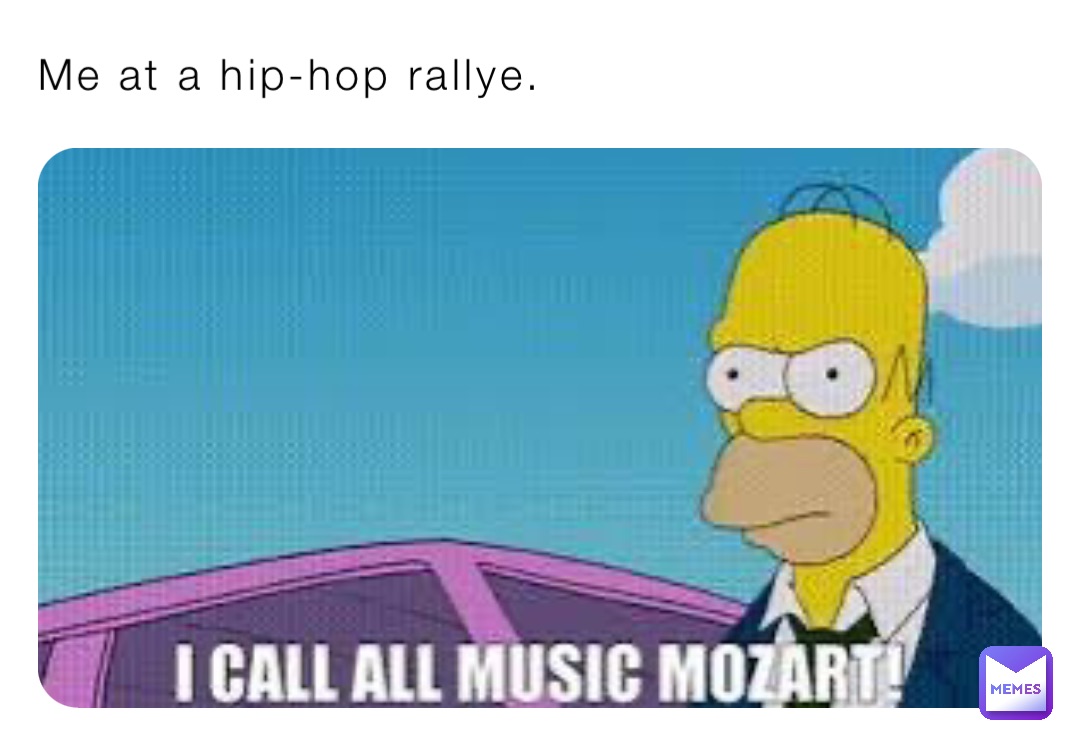 Me at a hip-hop rallye.