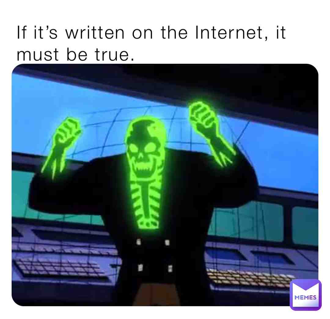 The Internet is today’s Gutenberg’s Bible.