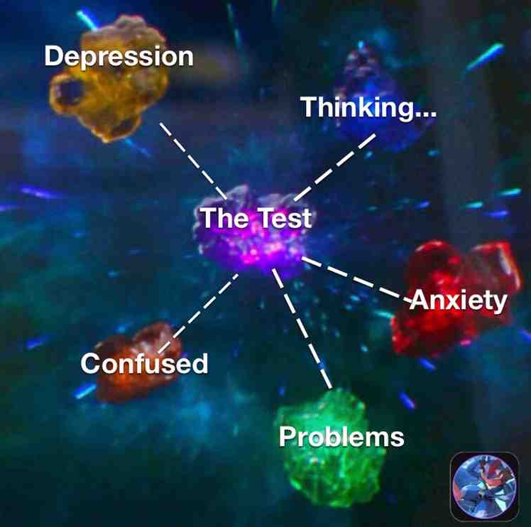 #relatable #test #thanos #marvel