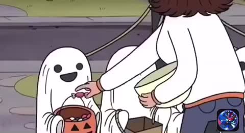 Poor Rigby just wanted his sweets 🍫  #regularshow  #halloween  #pain