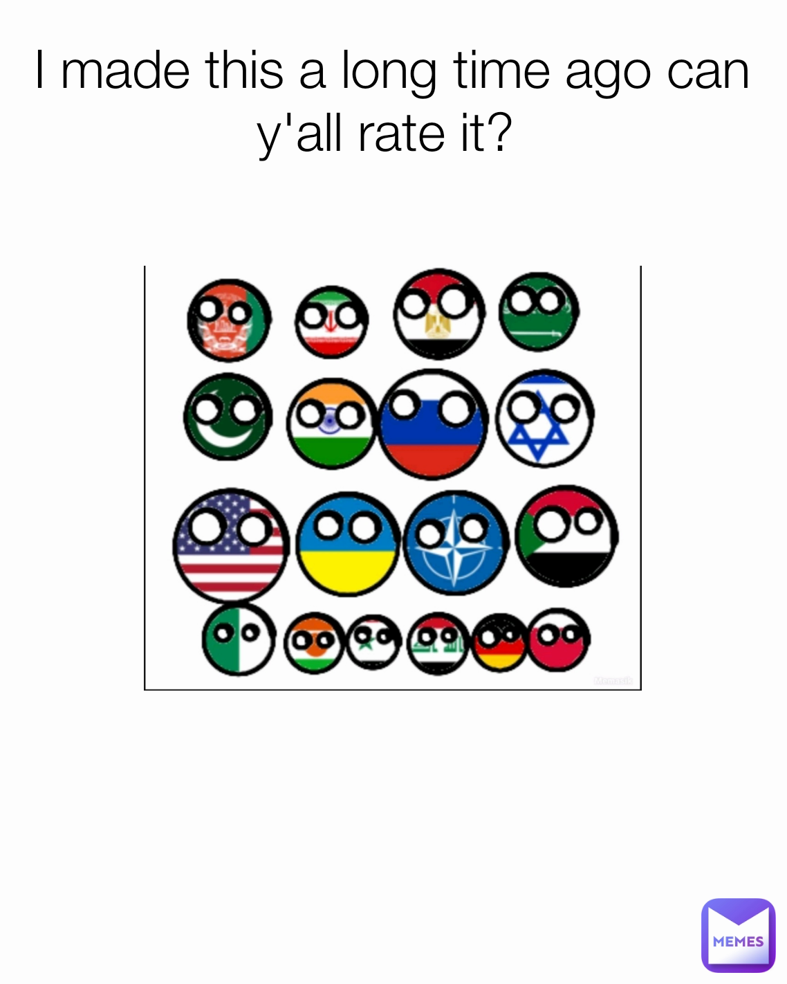 I made this a long time ago can y'all rate it? 