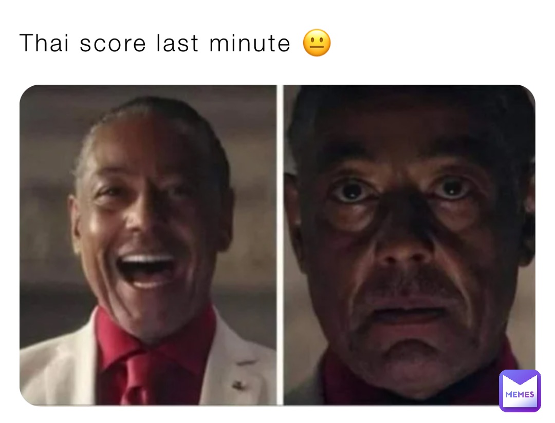 Thai score last minute 😐