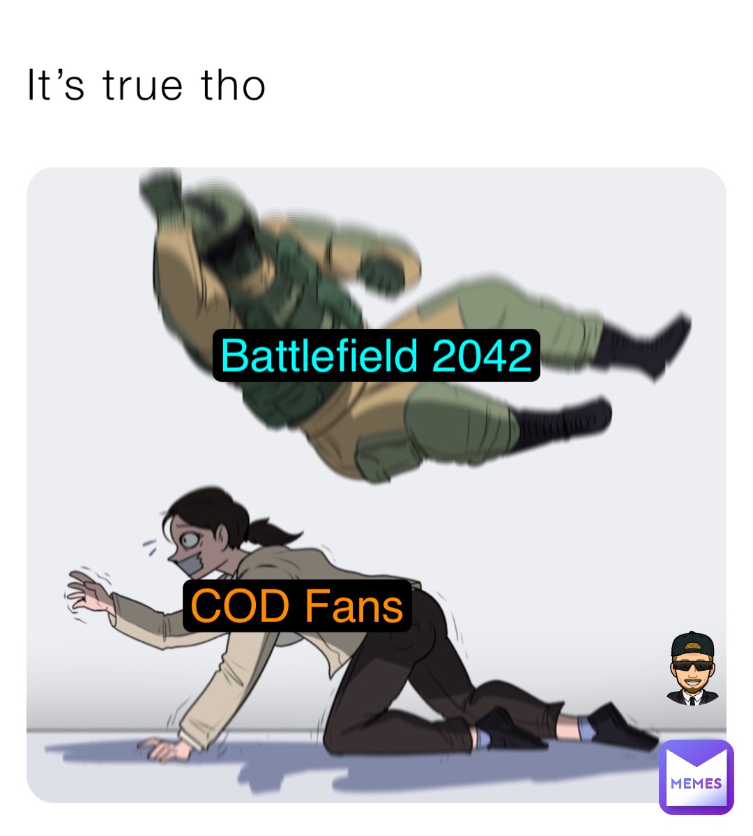 It’s true tho COD Fans Battlefield 2042 Sourmonkey32 Memes