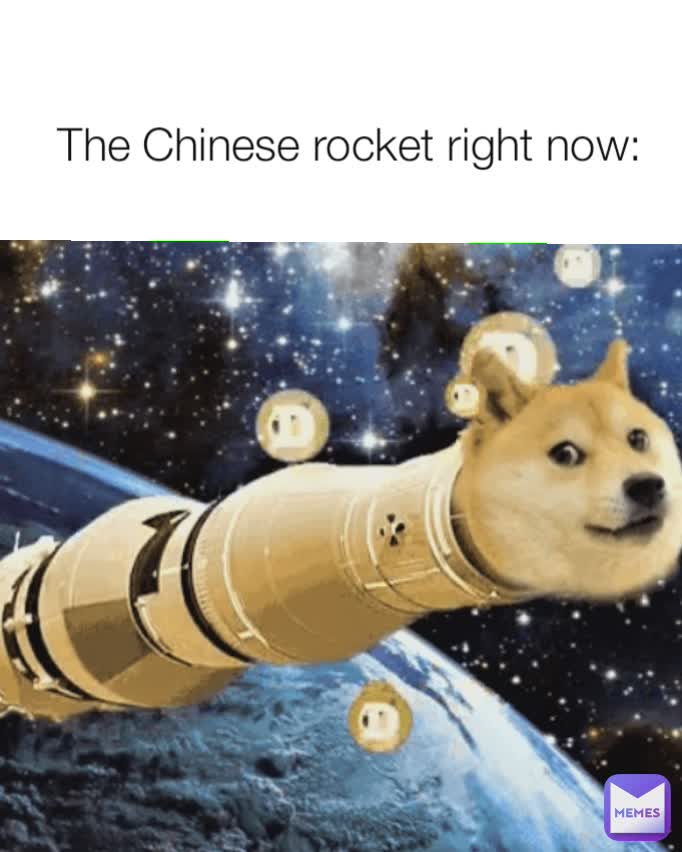 The Chinese rocket right now: