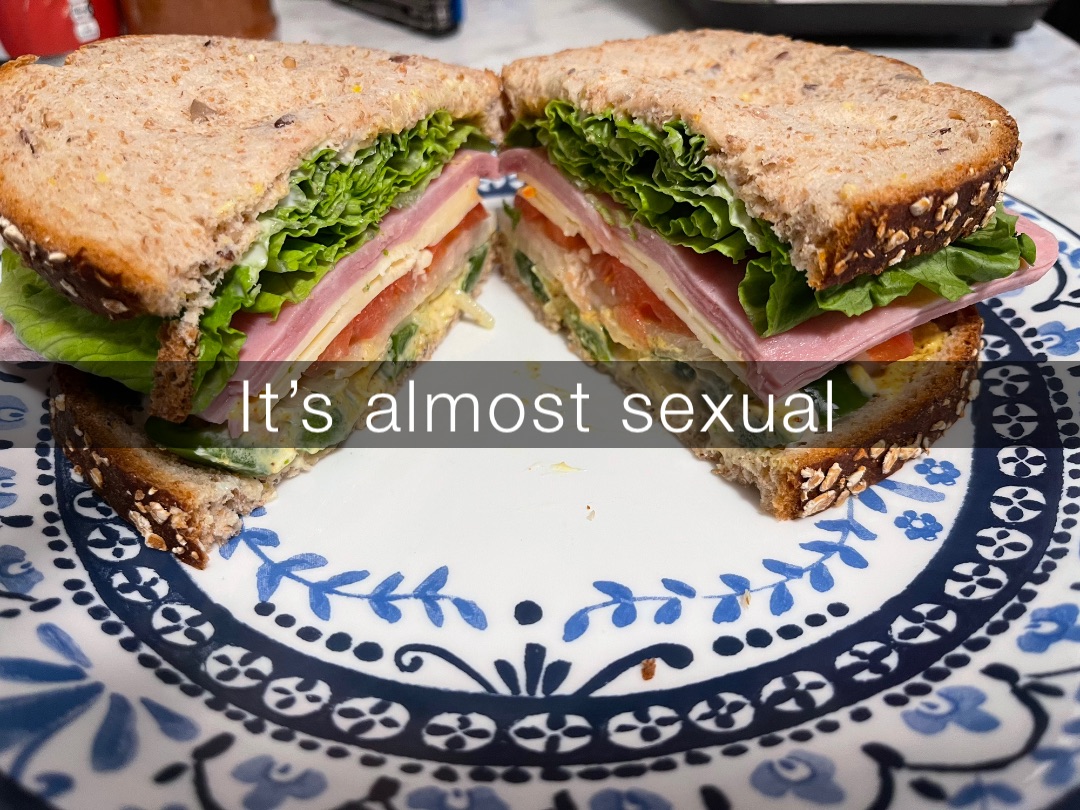It’s almost sexual
