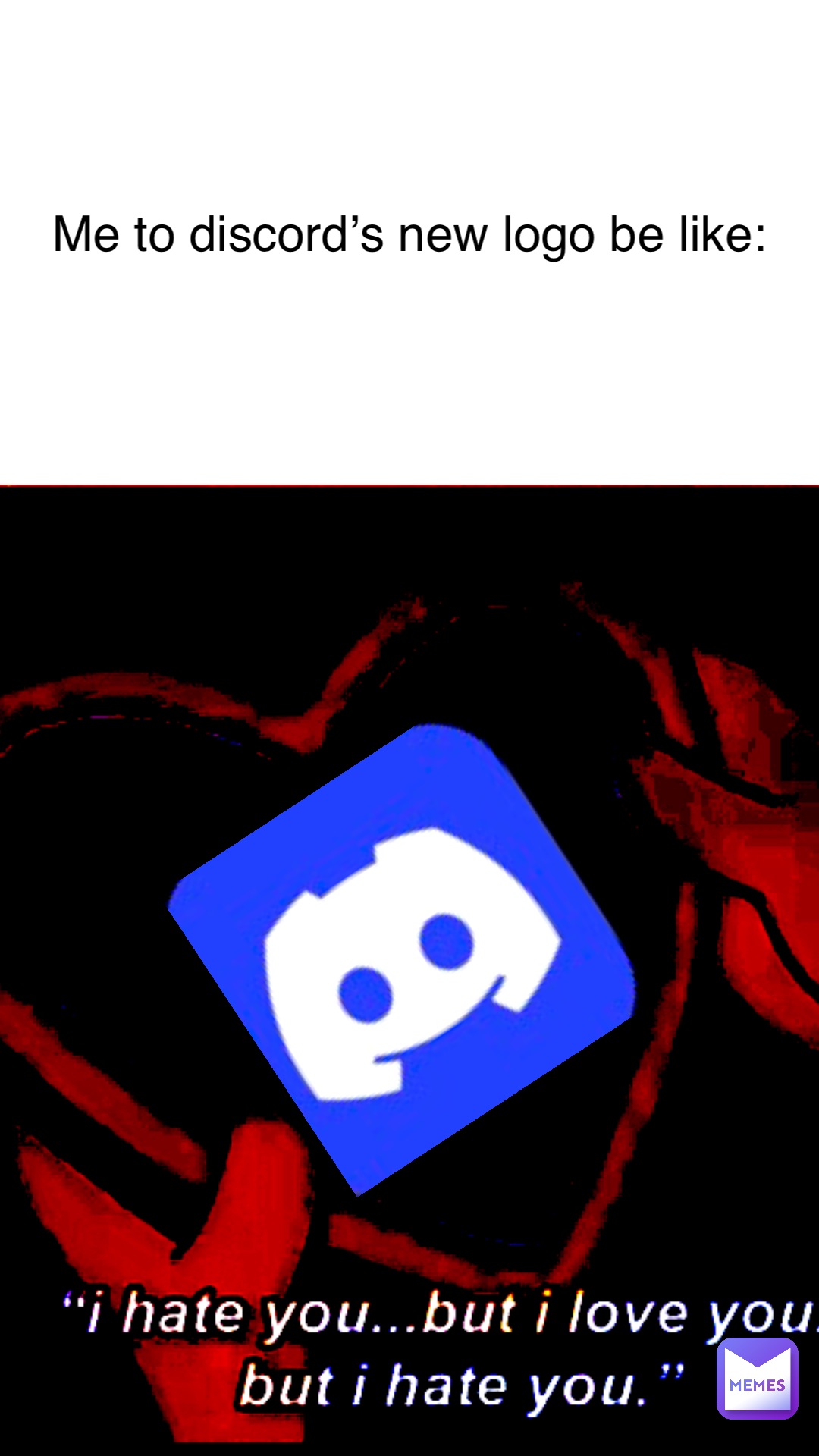 Me to discord’s new logo be like: