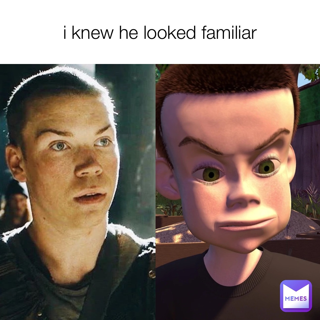 i knew he looked familiar