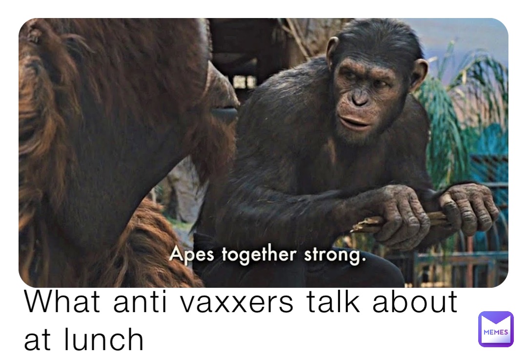 What anti vaxxers talk about at lunch