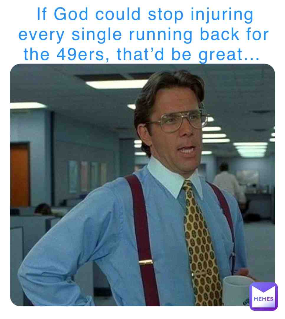 Trying to guess who the next man up is. #49ers #backs #injury #fantasy