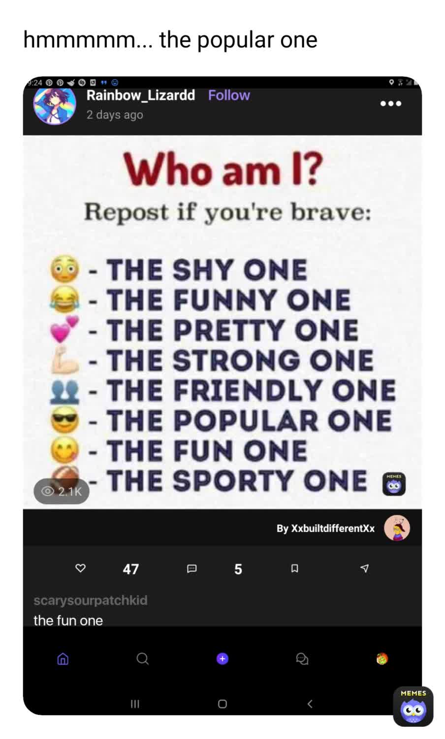 Meme by Beckymcminionsrcool