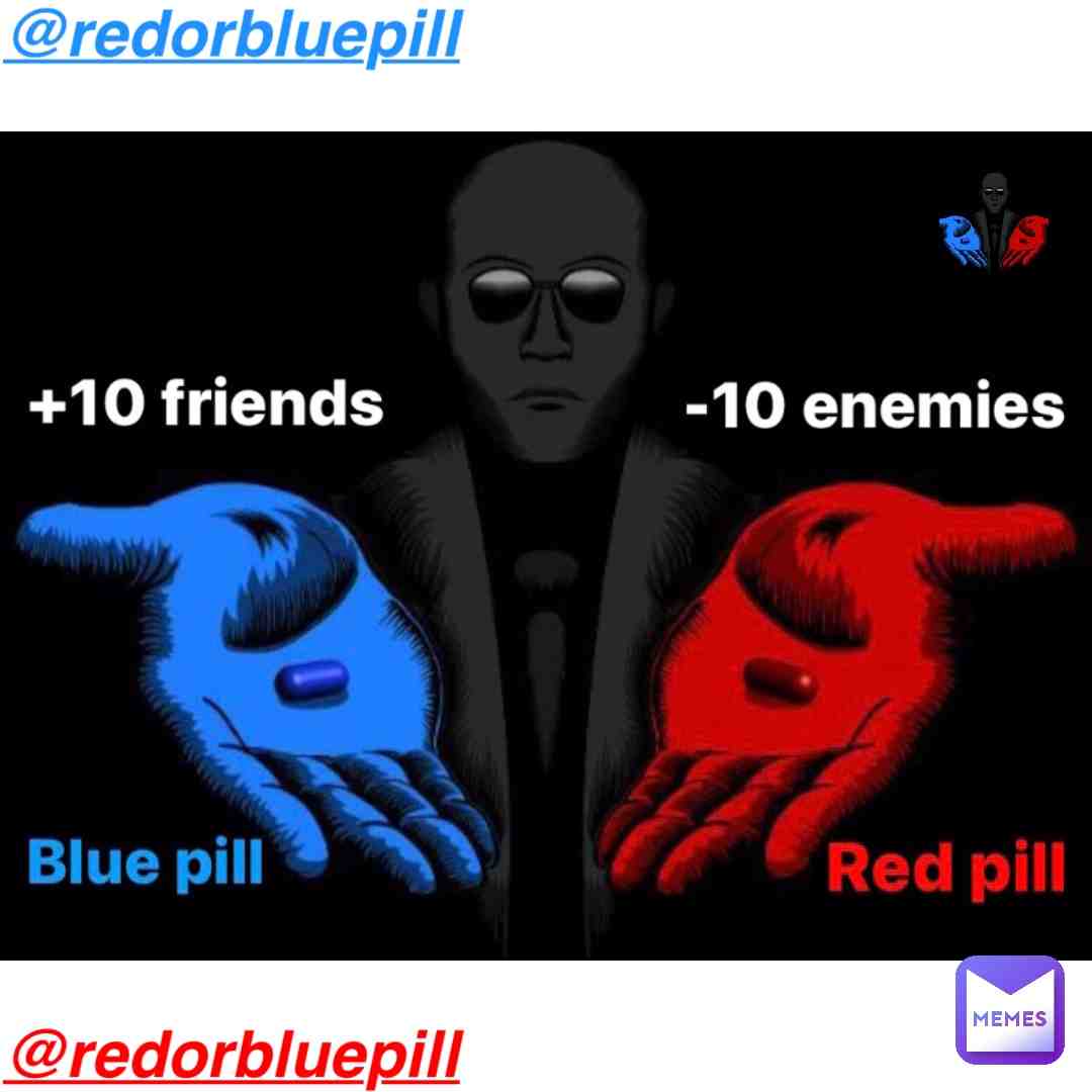 Blue or Red, what will your decision be? Let us know in the comments..    #instagram  #smart  #think  #blue  #or  #red  #choose  #pick  #decide  #bestmemes  #memes  #quiz