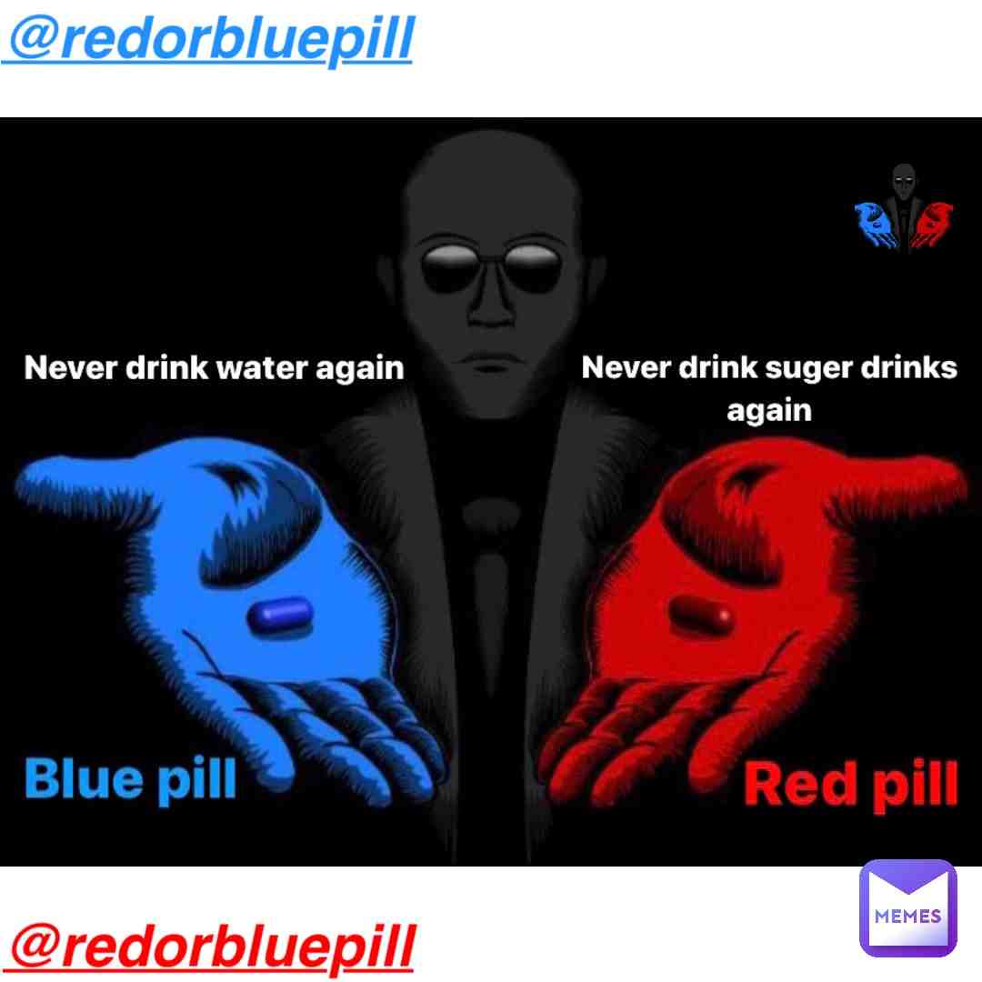 Blue or Red, what will your decision be? Let us know in the comments..   #instagram  #smart  #think  #blue  #or  #red  #choose  #pick  #decide  #bestmemes  #quiz  #funny  #memes