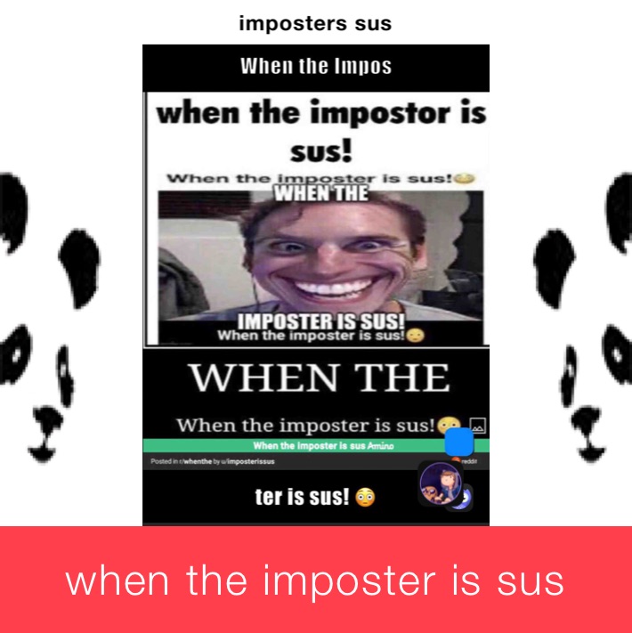 when the imposter is sus