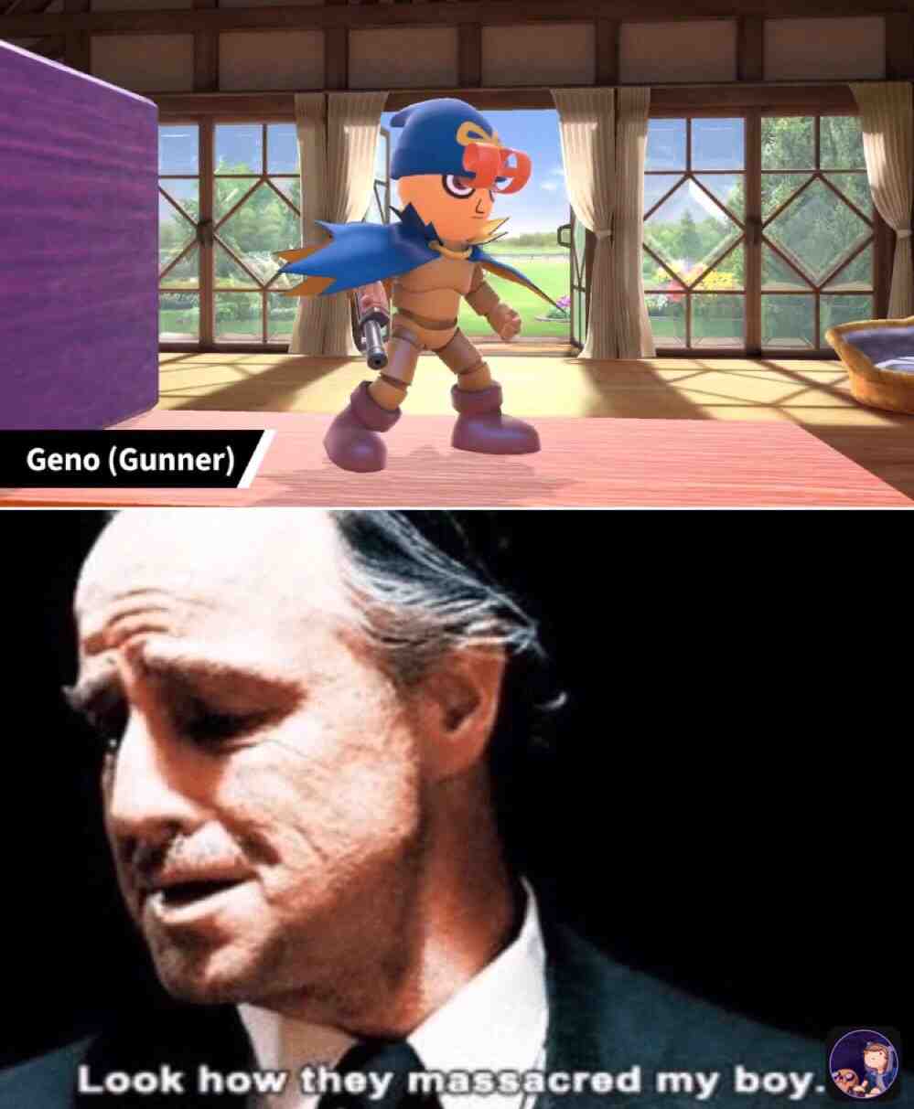 Only a true smash fan will understand  #smashbros  #ssbu  #geno  #myboy  #saveamerica