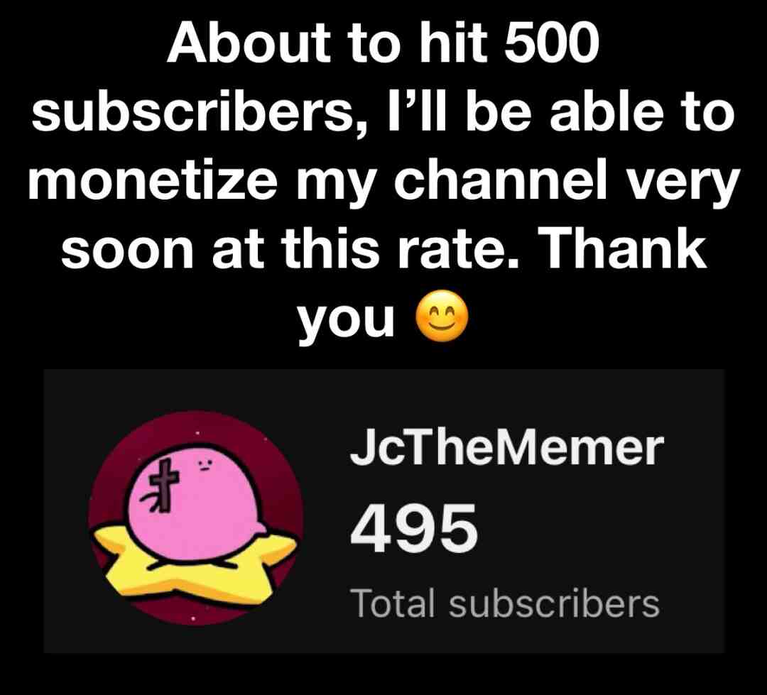 Almost half way to 1000 subscribers