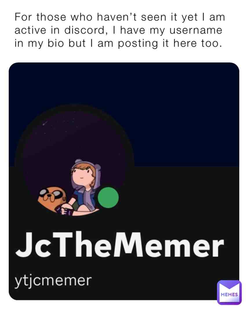It’s ytjcmemer
