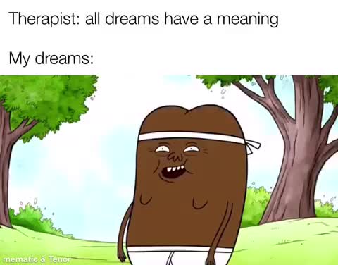 FYI that’s a living coffee bean shooting out coffee #regularshow  #trump2020