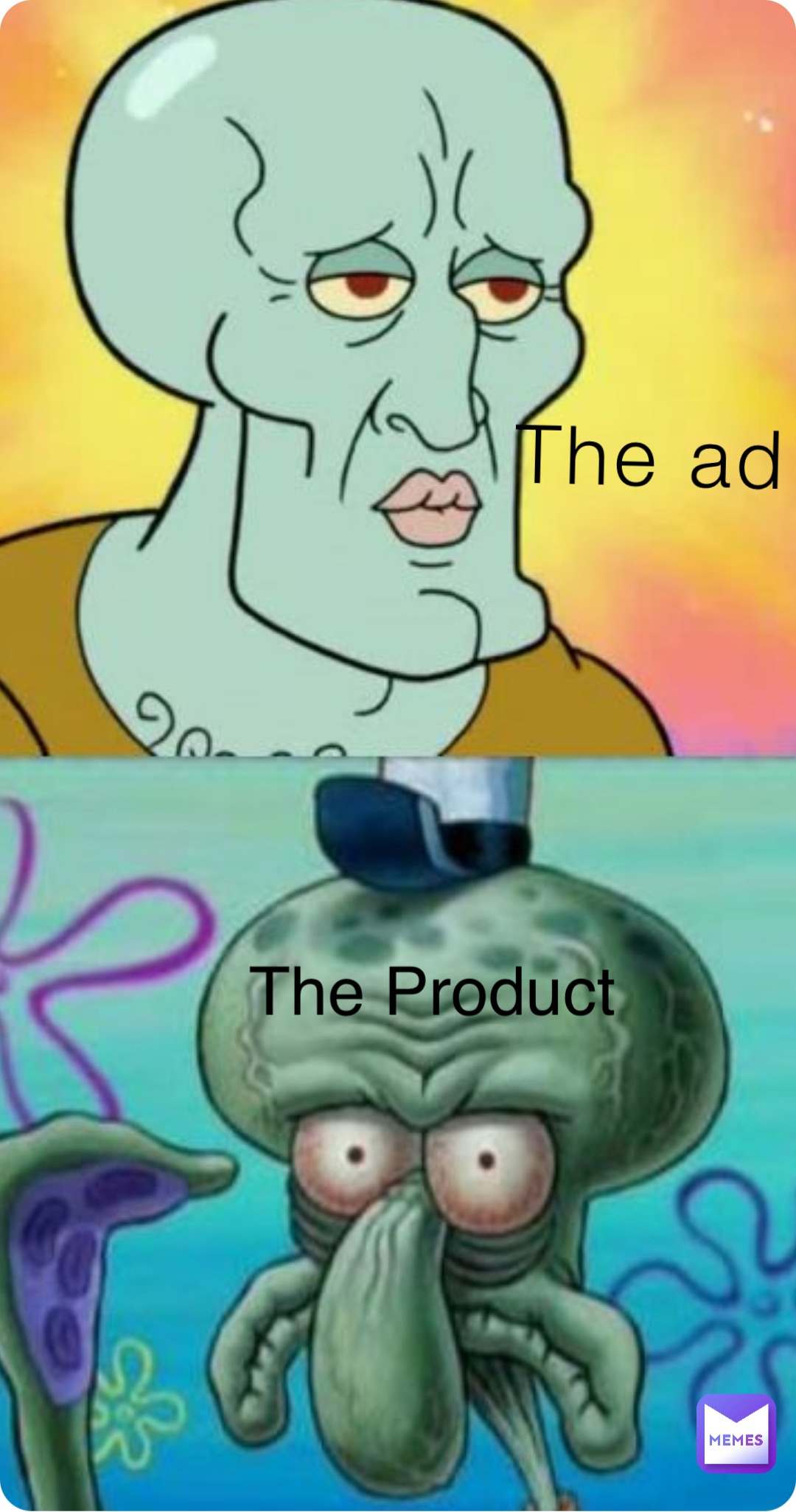 The ad The Product