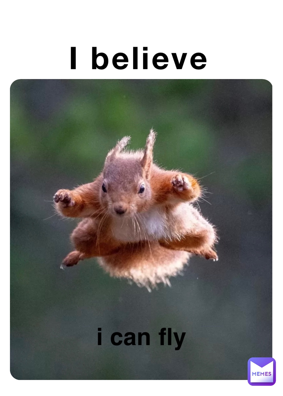 I believe I CAN FLY