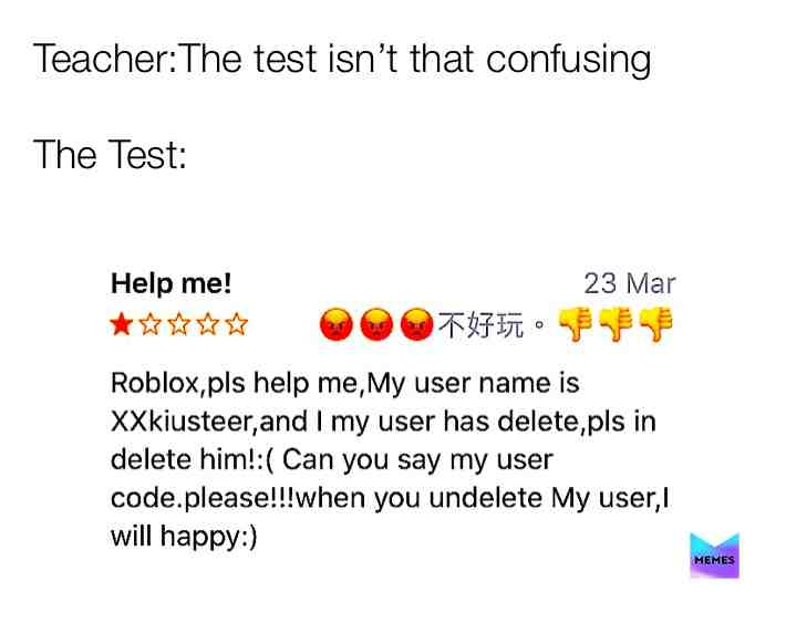 Visible confusion