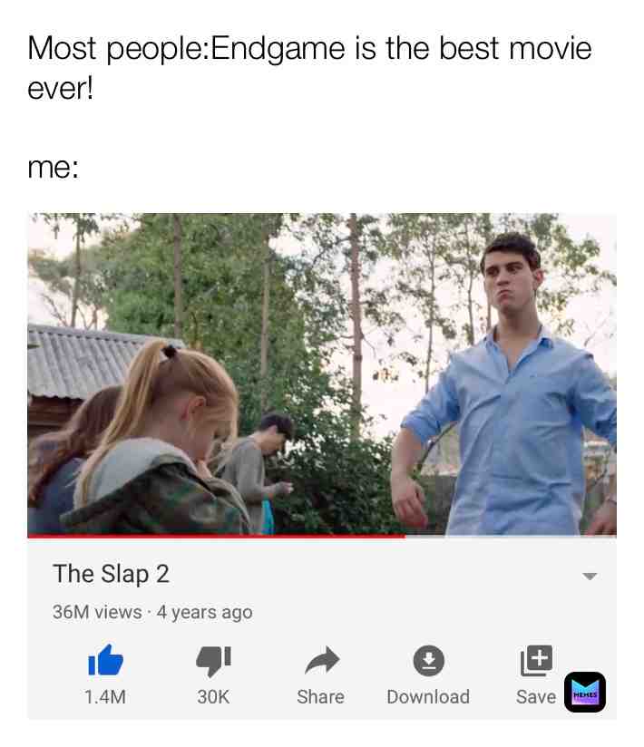 The slap is the best film franchise ever.  #memes  #memesdaily  #memesrlife  #funny  #funnymemes  #funnymeme  #movie  #socialdistancing  #nice  #slap
