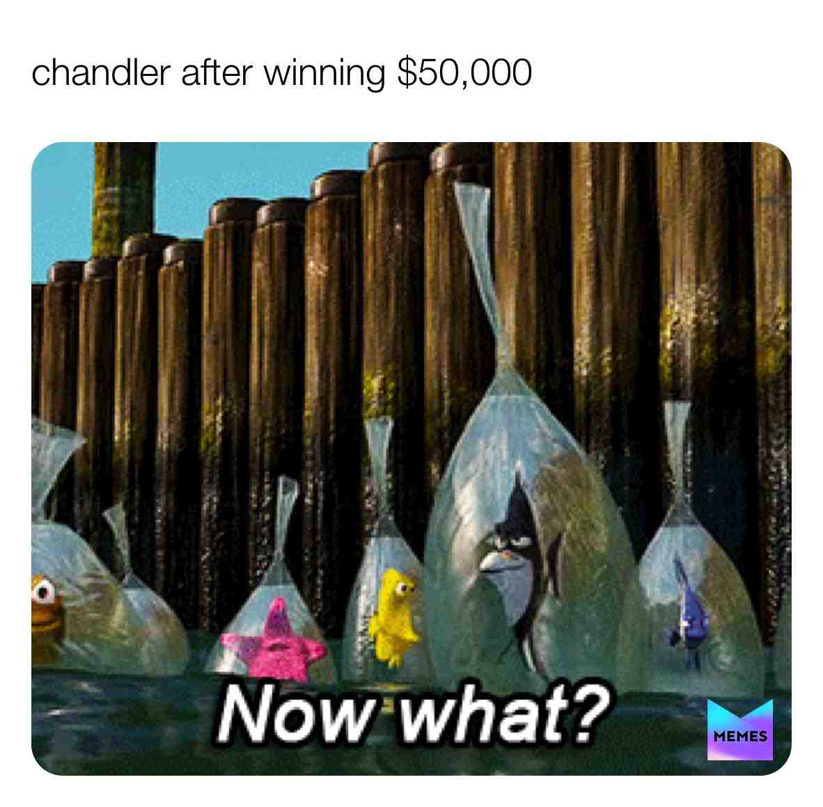 He finally won