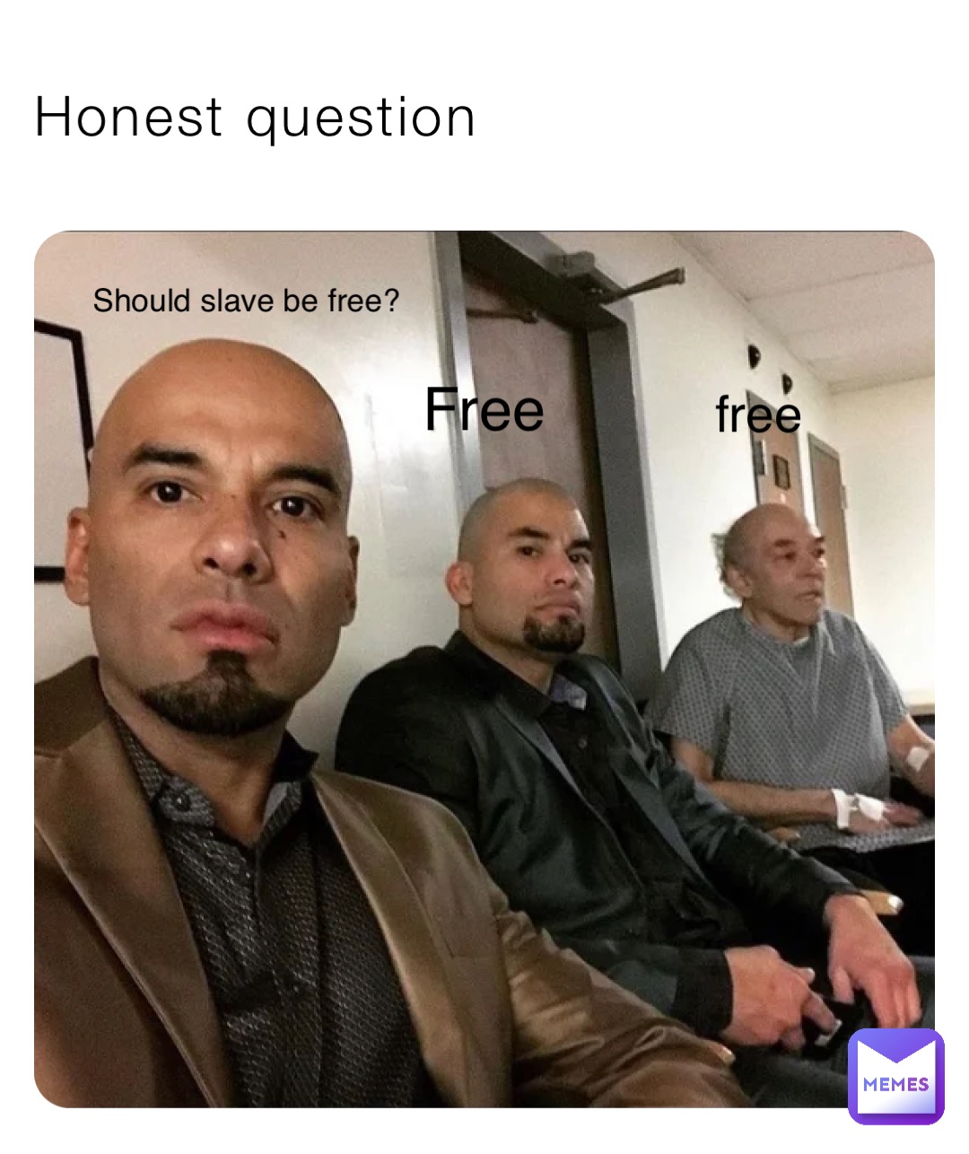 Honest question Should slave be free? Free free