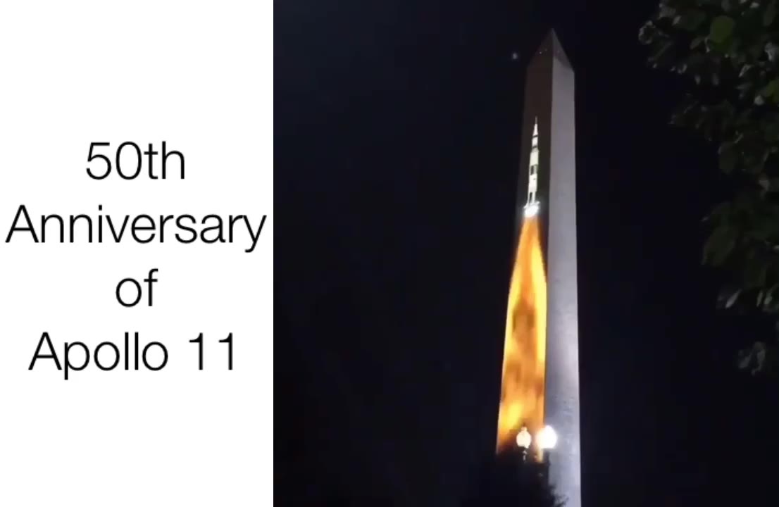 50th Anniversary of Apollo 11th Mission to the Moon... Celebrations on the National Mall.