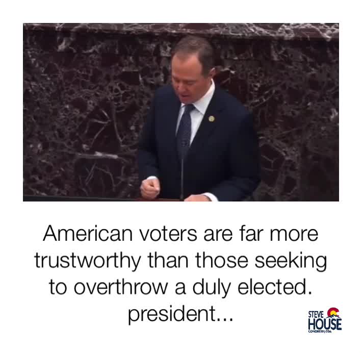 Who do you trust more... House Democrats or the American Voters?