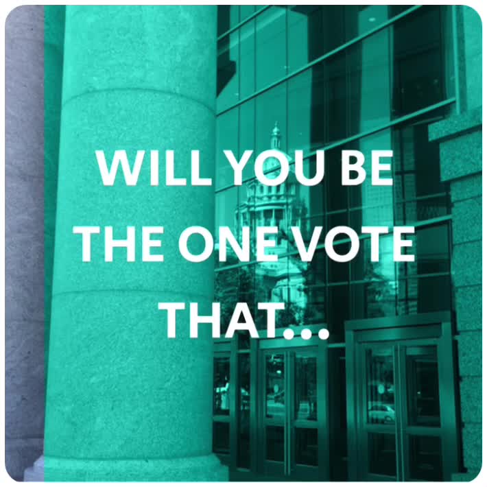 Will you be the one vote?