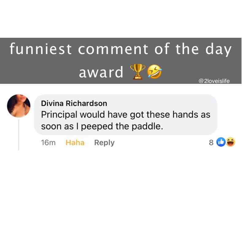 principal woulda got these hands 🤣