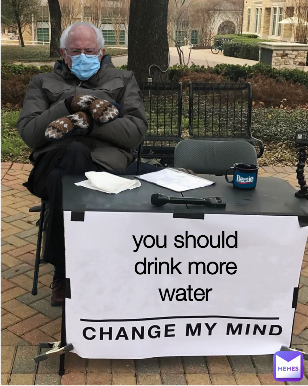 you should drink more water