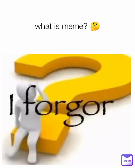 what is meme? 🤔