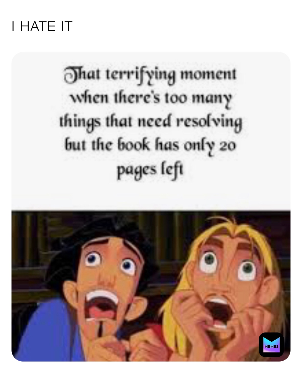 I HATE IT