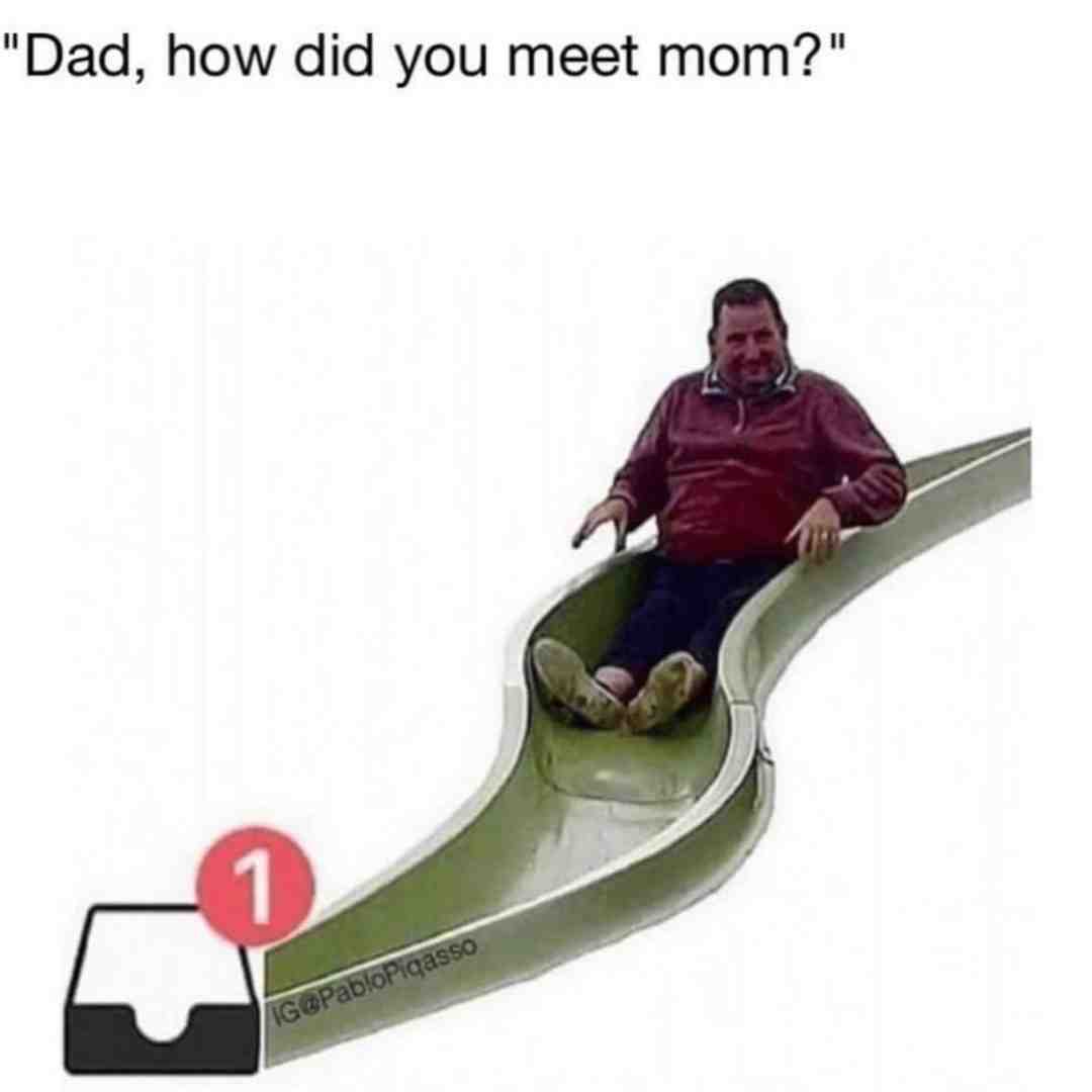 Slid right into those dm’s huh !? 🤣 #funny #instagram #message #dad #life