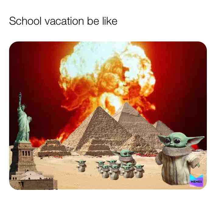 #sad  #yoda  #school  #belike  #apocalypse  #funnybutdidntlaugh  #abomb  #Usa  #meme  #sand  #nosun
