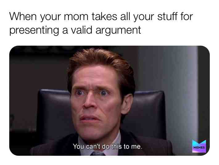 This would suck #spiderman #unfair #mom