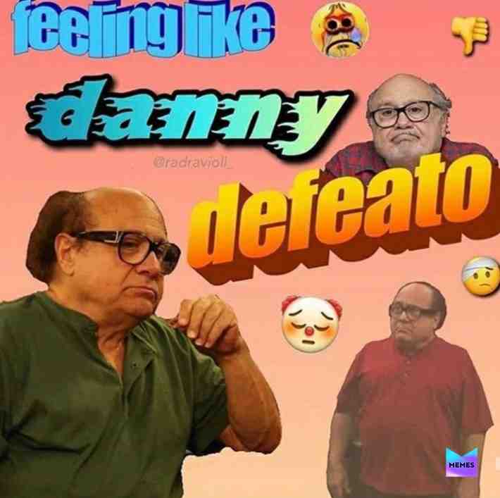 😢 #memes #sad #dannydevito