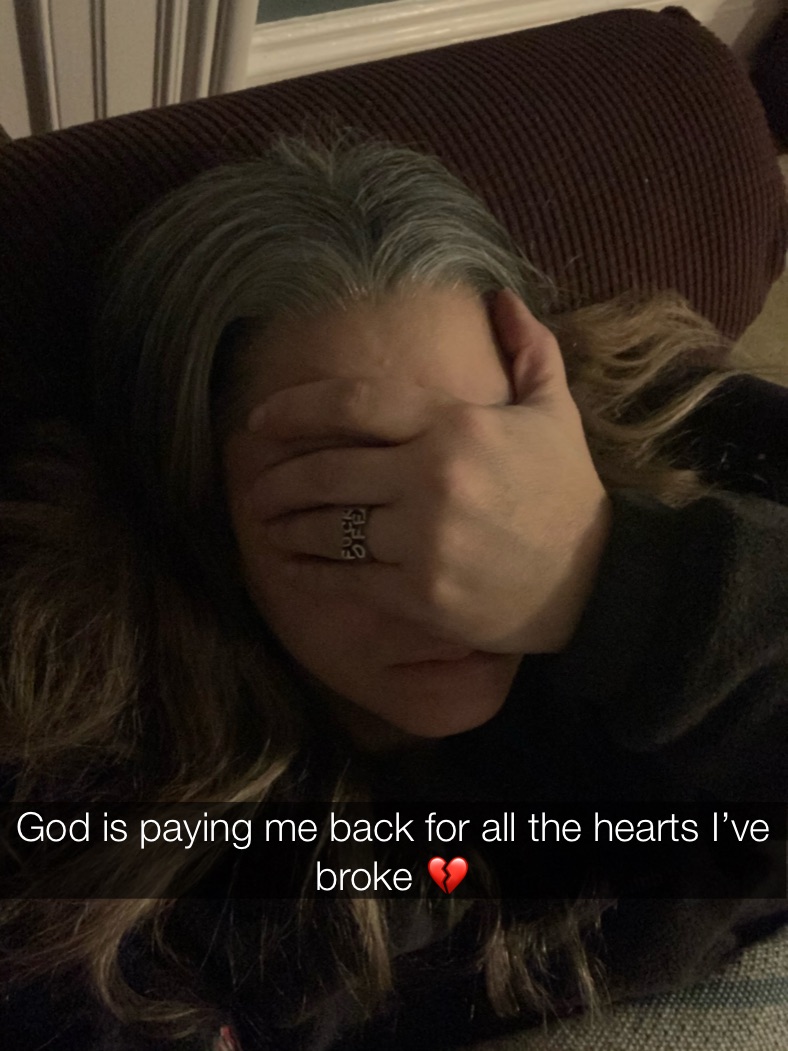 God is paying me back for all the hearts I’ve broke  God is paying me back for all the hearts I’ve broke 💔