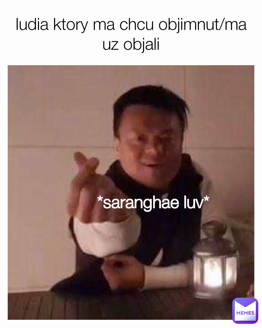 ludia ktory ma chcu objimnut/ma uz objali *saranghae luv*