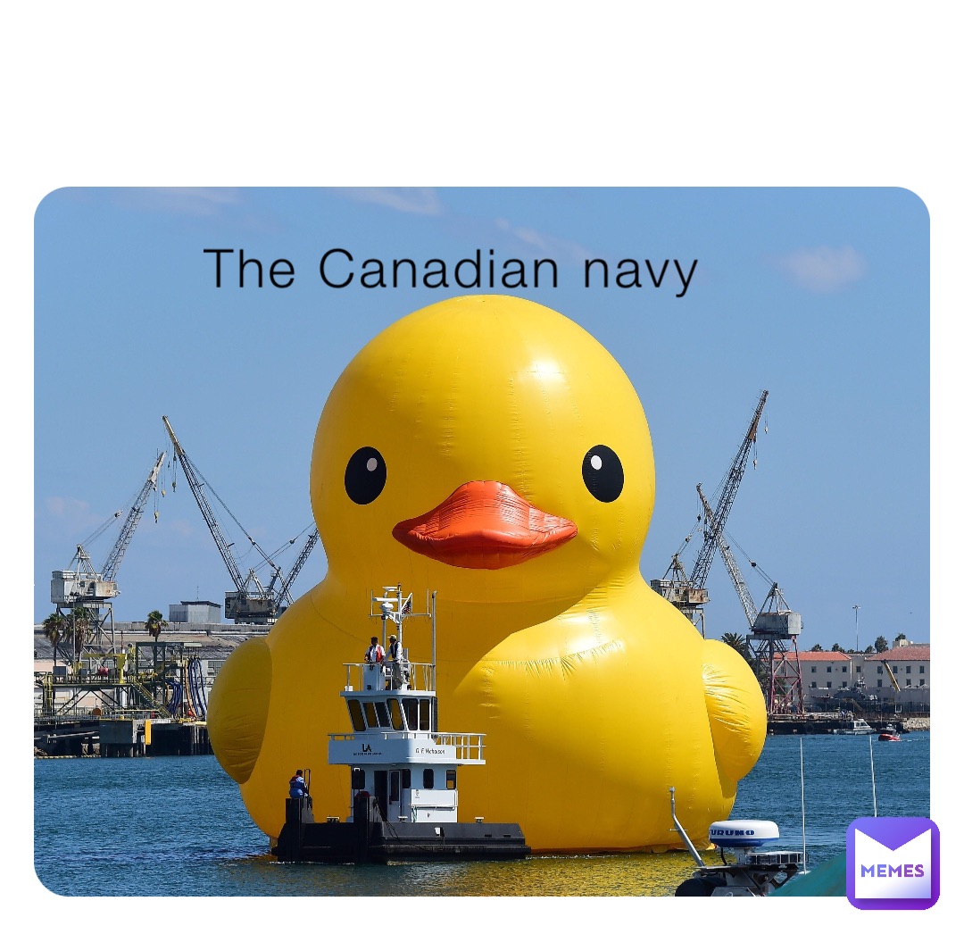 The Canadian navy