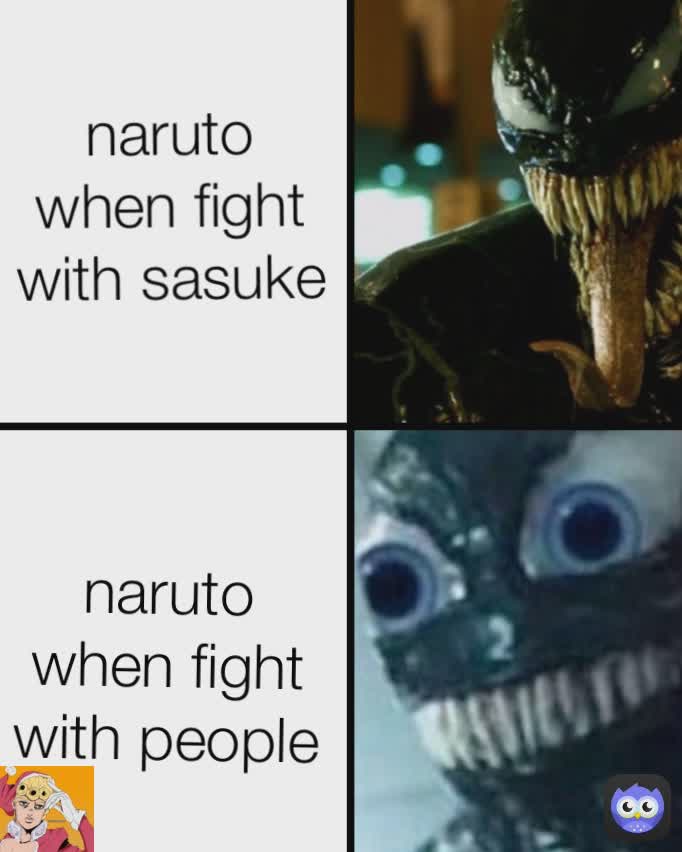 naruto when fight with people naruto when fight with sasuke